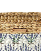 Handmade Seagrass Shopping Basket for Storage, Beach & Travel
