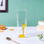 Giraffe Tall Tumbler Transparent Nestasia