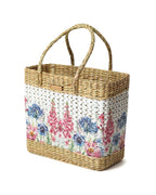 Handcrafted Seagrass Tote Bag for Storage, Shopping & Everyday