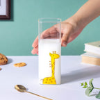 Giraffe Tall Tumbler Transparent Nestasia