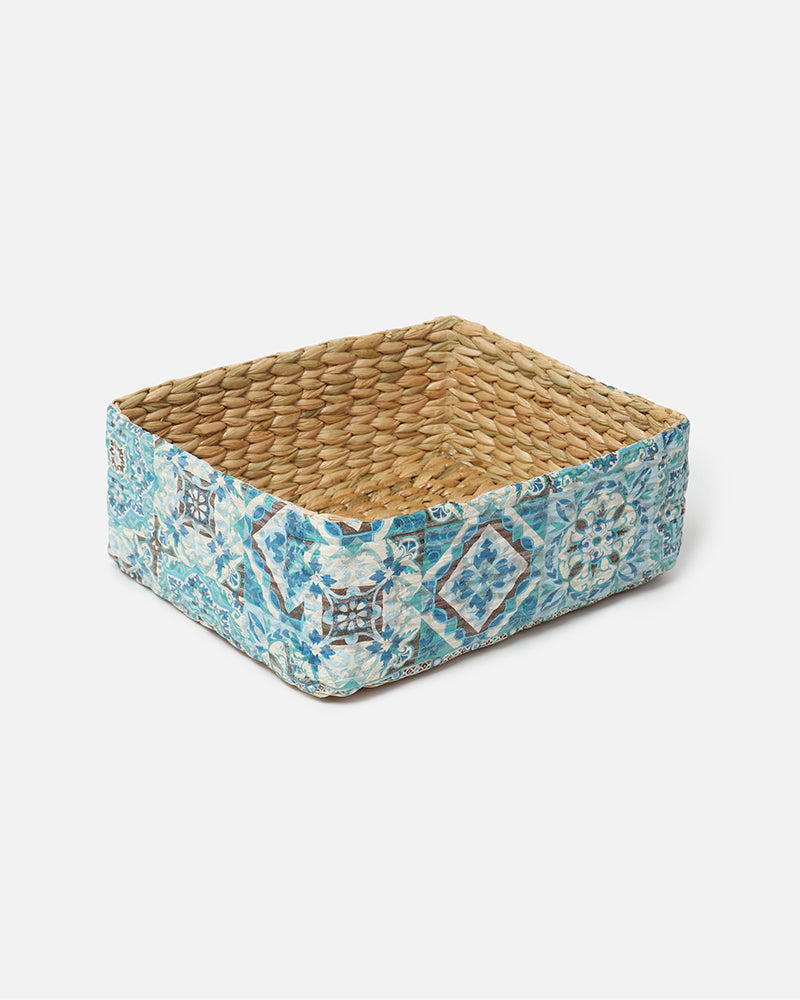 Versatile Seagrass Organizer for Shelves, Counters, and Everyday Storage Needs