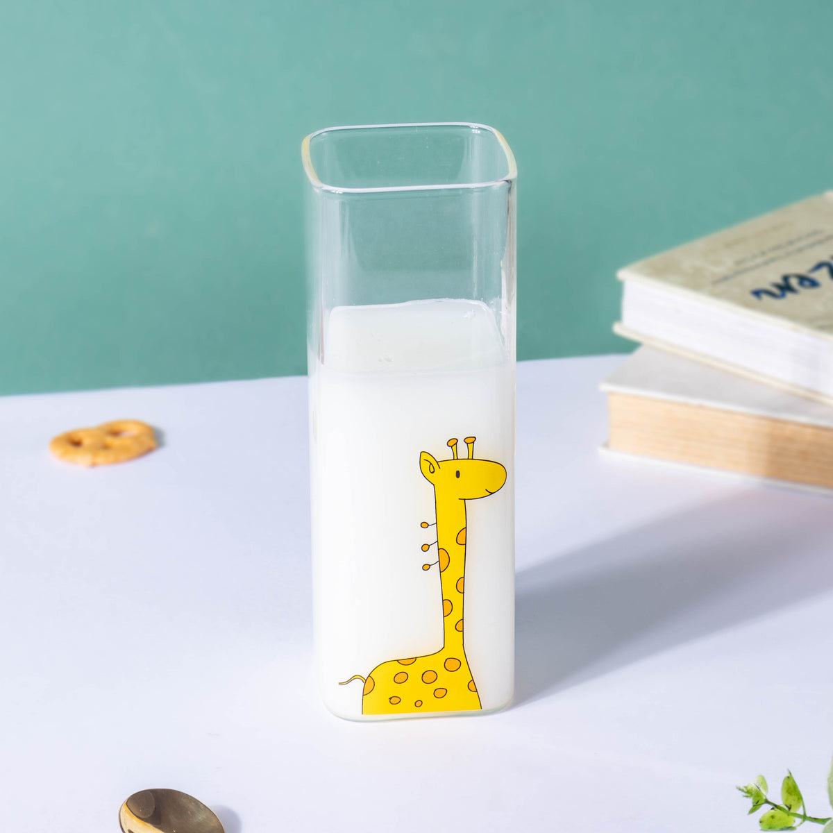 Giraffe Tall Tumbler Transparent Nestasia