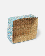 Versatile Seagrass Organizer for Shelves, Counters, and Everyday Storage Needs