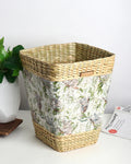 Natural Seagrass Waste Bin for Living Room, Bedroom and Office