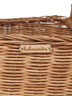 Natural Rattan Baby Bedding Basket for Nursery, Baby Room, and Safe Sleep