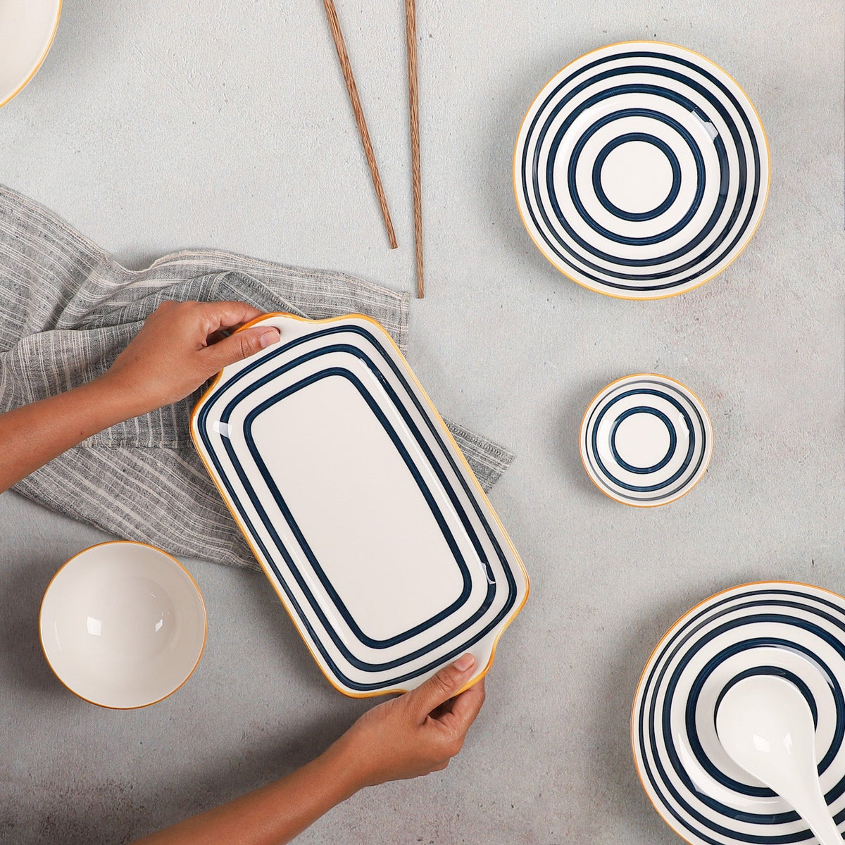 Nitori Dinner Set Nestasia