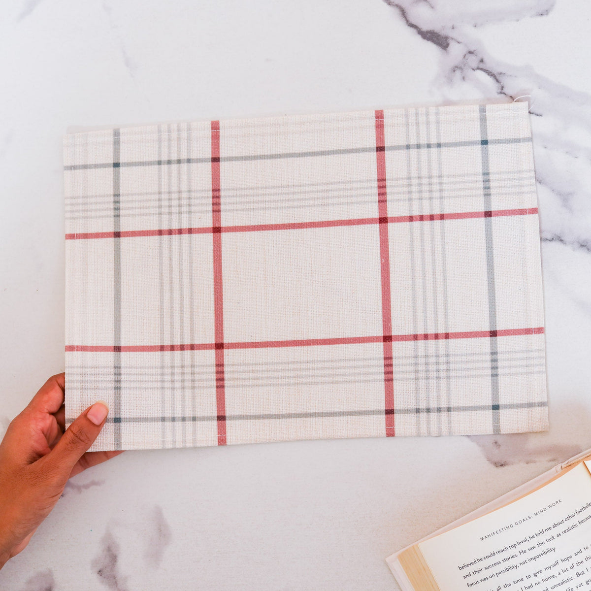 White Side Table Mat Nestasia