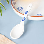Blue Daisy Soup Spoon Nestasia