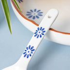 Blue Daisy Soup Spoon Nestasia