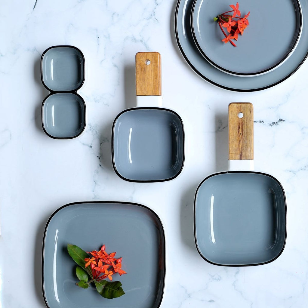 Grey 2 Part Bowl Nestasia