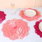Fabric Flower Placemat Set of 2 Nestasia