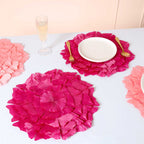 Fabric Flower Placemat Set of 2 Nestasia