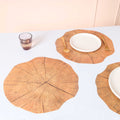 Wood Table Mat Set of 6 Nestasia