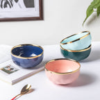 Blue Jay Ceramic Soup Bowl Nestasia