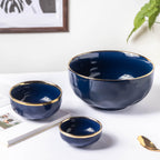 Midnight Blue Ceramic Dip Bowl Nestasia