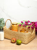 Handmade Seagrass Storage Basket for Living Room, Kitchen, and Office Use