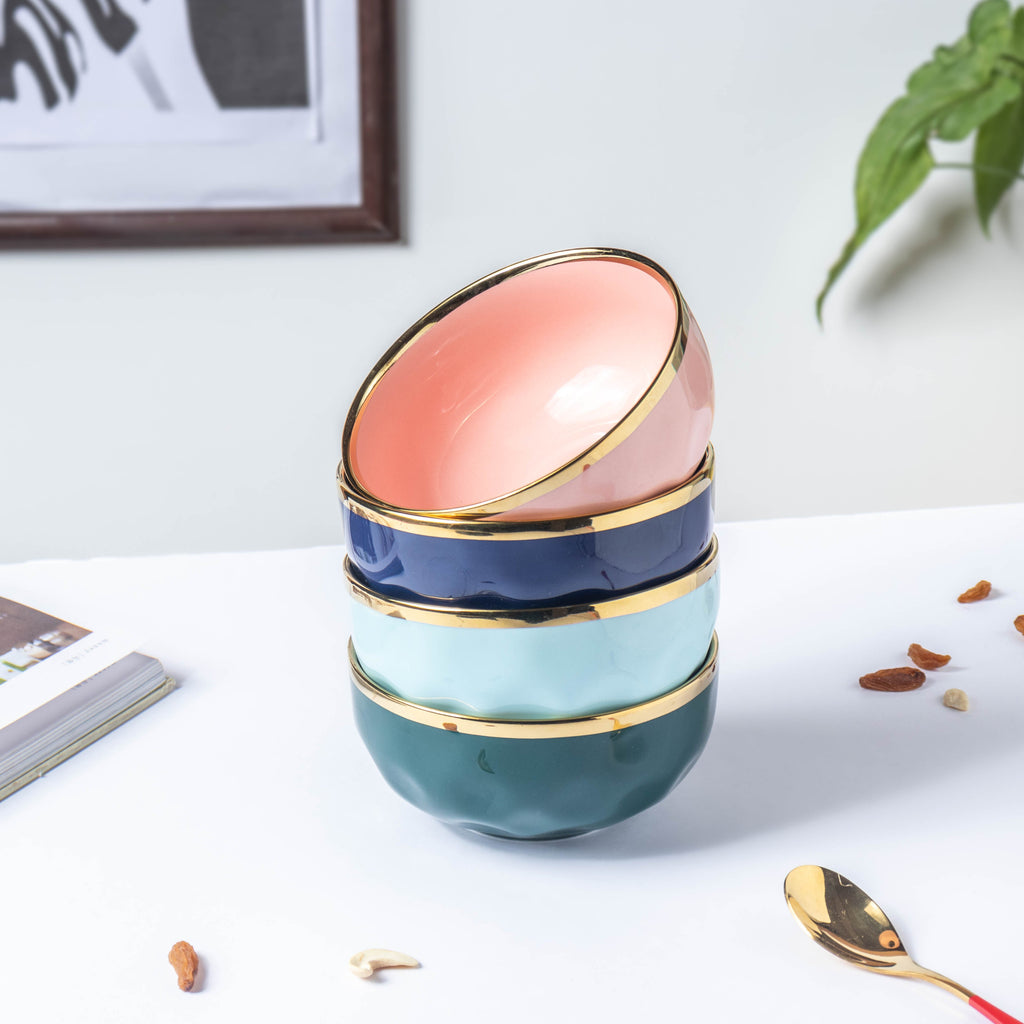 Think Pink Ceramic Soup Bowl Nestasia