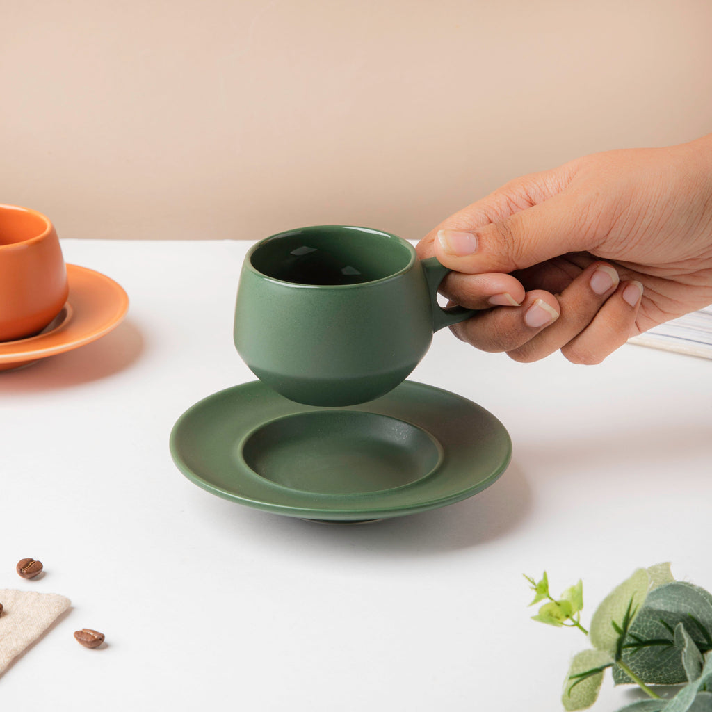 Sage Green Cup Set 100 ml Nestasia