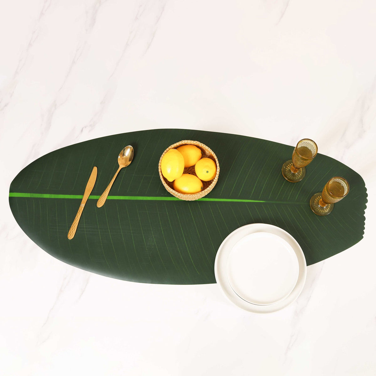 Banana Leaf Table Runner Nestasia