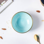 Blue Jay Ceramic Soup Bowl Nestasia
