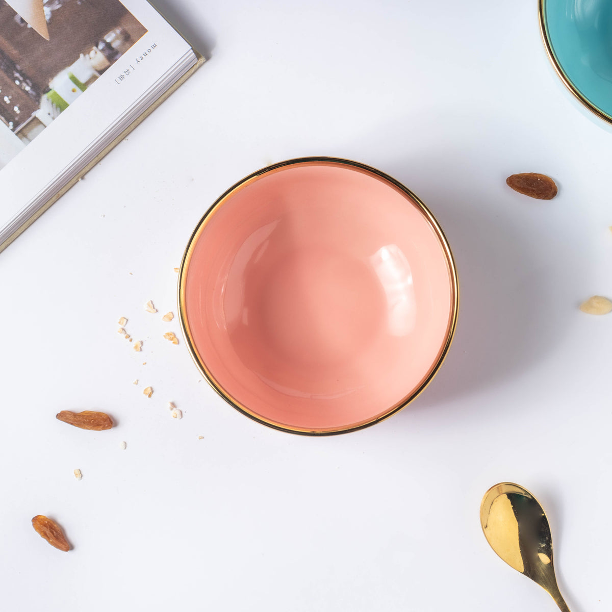 Think Pink Ceramic Soup Bowl Nestasia