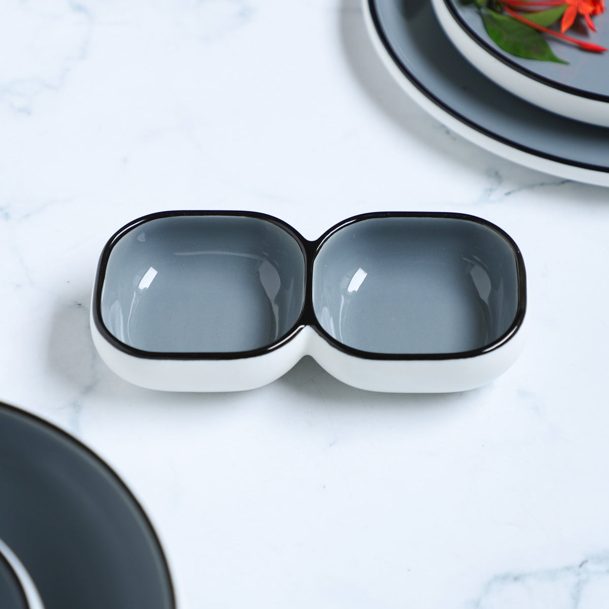 Grey 2 Part Bowl Nestasia