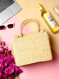 Seagrass Tiffin Basket for Picnics, Gifting, and Everyday Home Storage