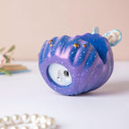 Starry Shell Mermaid Decor With Dark Blue Nestasia