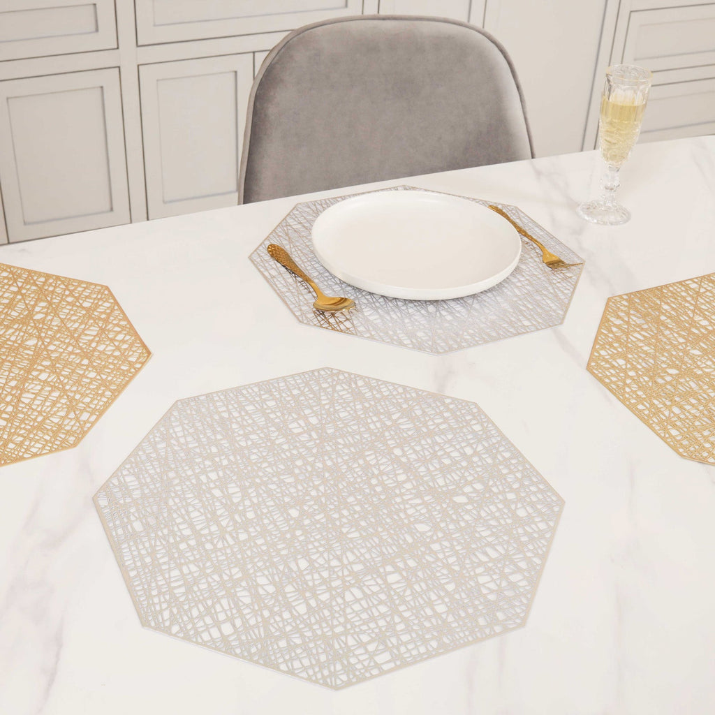 Octagon Placemat Set of 2 Nestasia