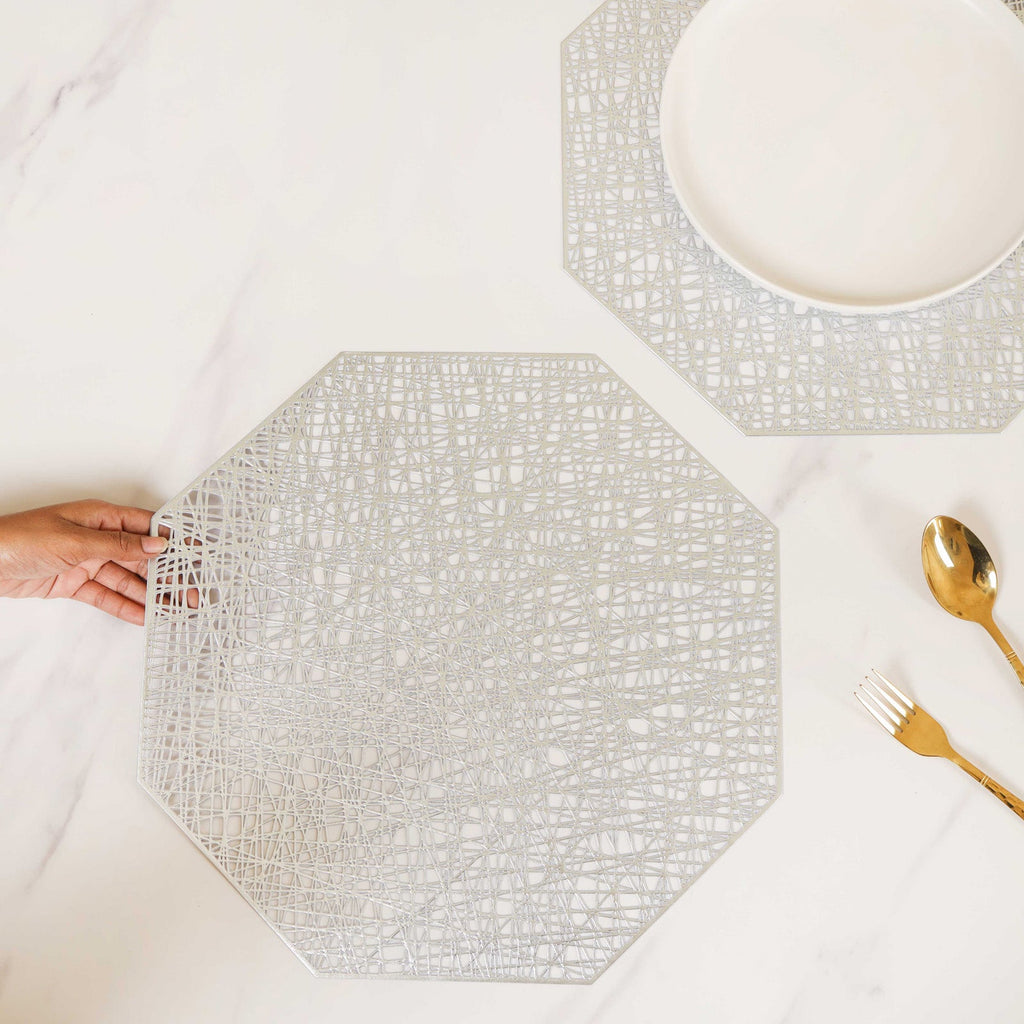 Octagon Placemat Set of 2 Nestasia