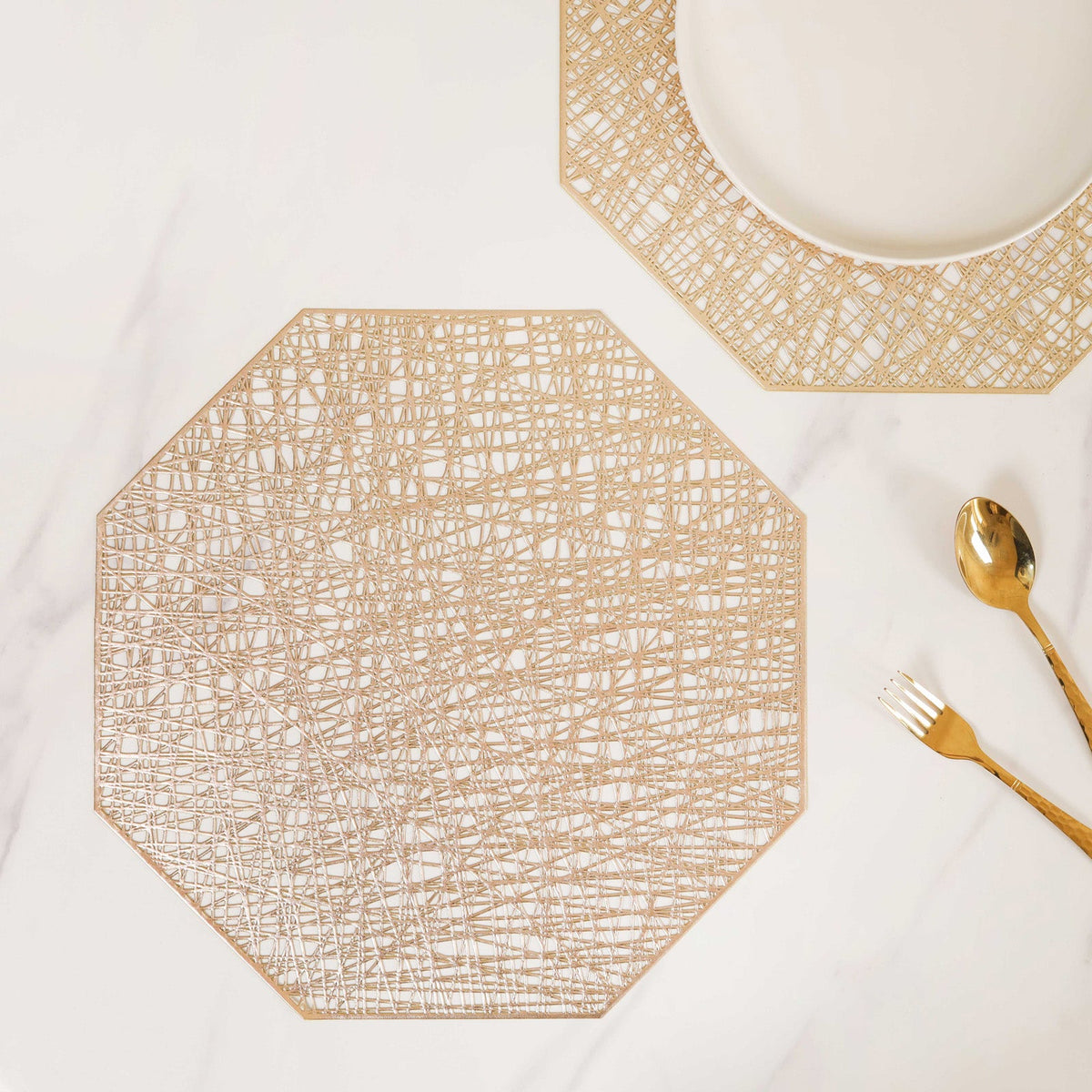 Octagon Placemat Set of 2 Nestasia