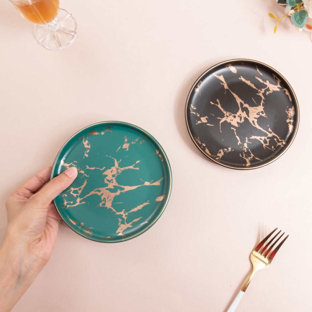 Marble Dessert Plate Nestasia