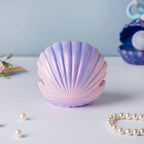 Shell And Mermaid Resin Lamp Decor Pink Nestasia