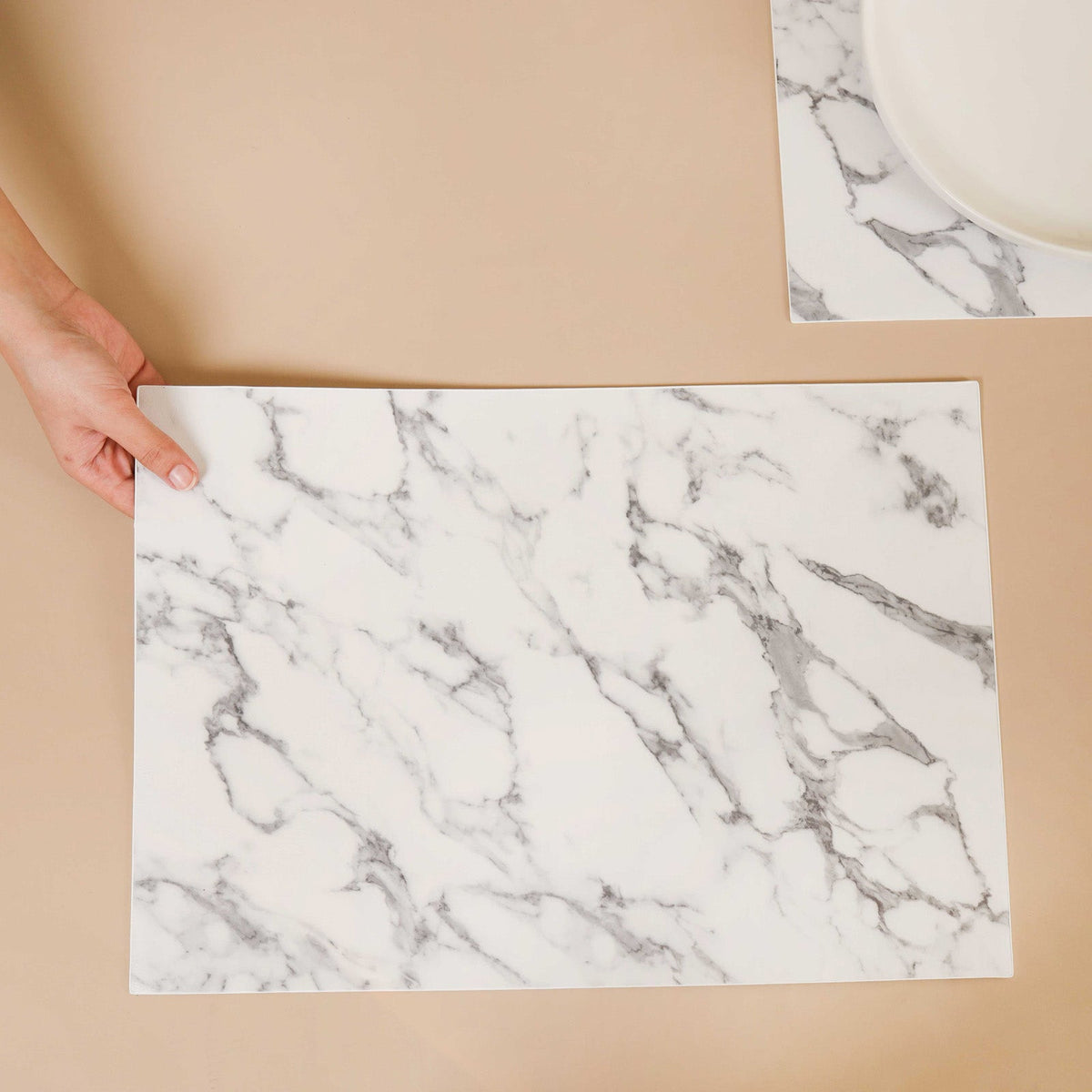 Marble Placemat Set of 2 Nestasia