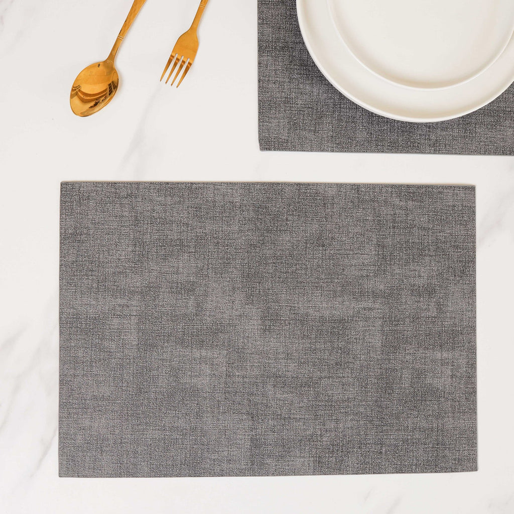 Faux Leather Table Mat Set of 2 Nestasia