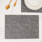 Faux Leather Table Mat Set of 2 Nestasia