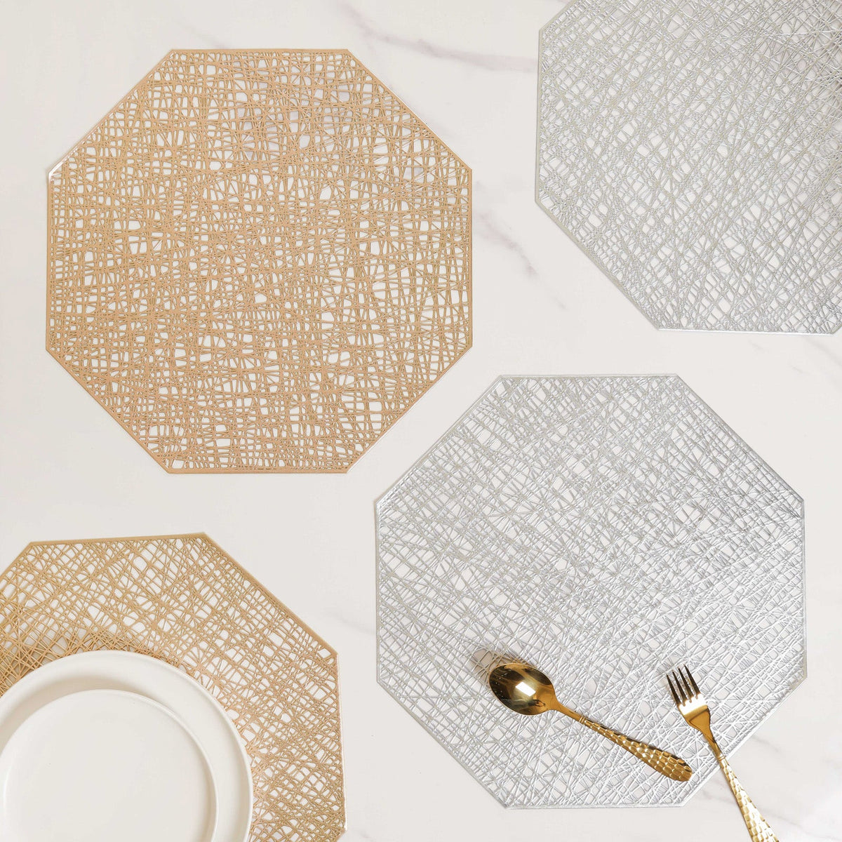 Octagon Placemat Set of 2 Nestasia