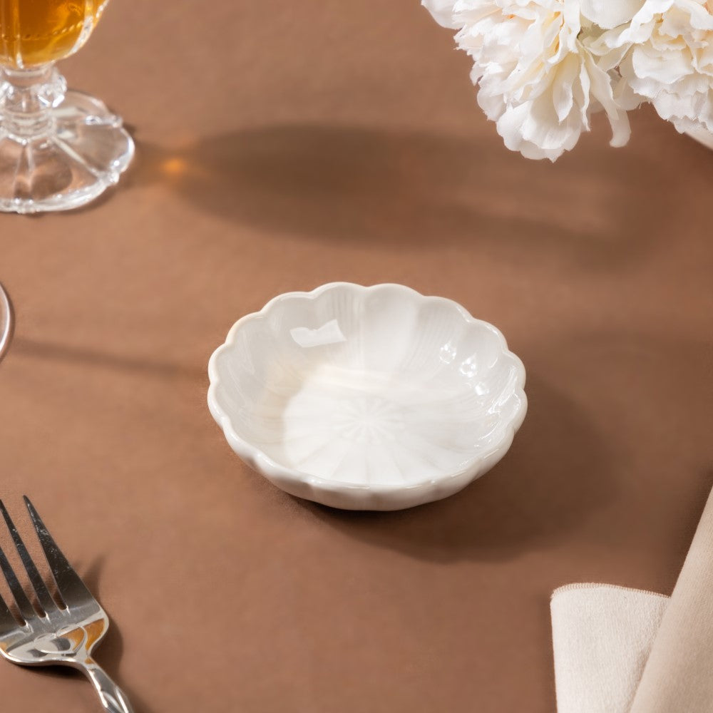 Ocean White Dessert Plate Nestasia