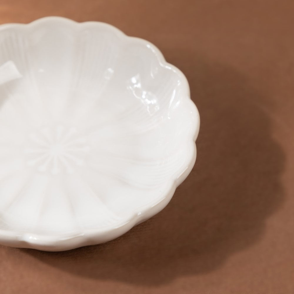 Ocean White Dessert Plate Nestasia