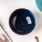 Midnight Blue Serving Bowl 8 Inch Nestasia