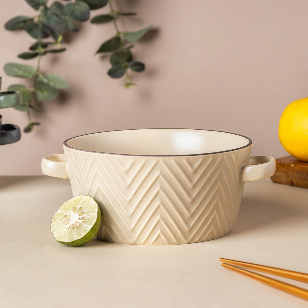 Crème De La Crème Textured Noodle Bowl Nestasia