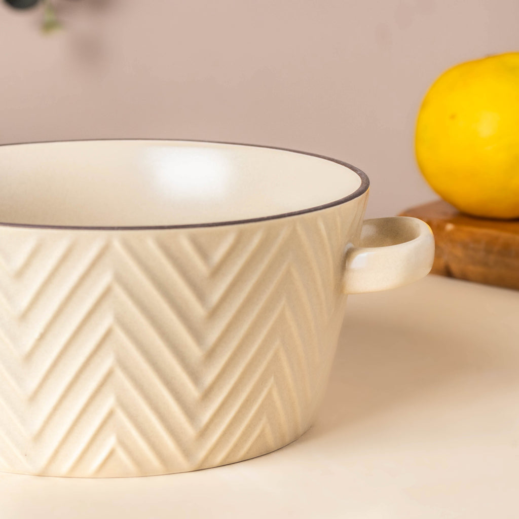 Crème De La Crème Textured Noodle Bowl Nestasia