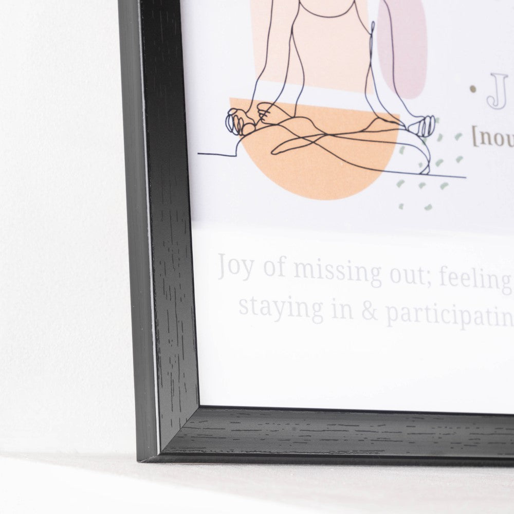 Notes To Self Framed Posters Set Of 4 9x9 Inch Nestasia