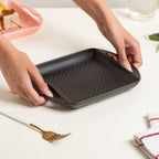 Black Square Baking Tray Small Nestasia