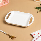 White Square Baking Tray Small Nestasia