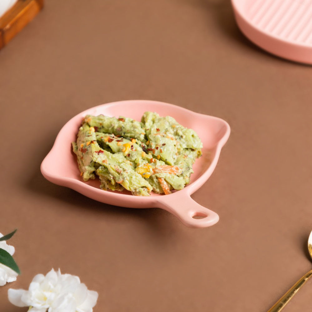 Pink Microwavable Baking Tray 6 inch Nestasia