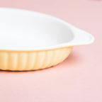 Daffodil Oval Baking Plate 6 Inch Nestasia