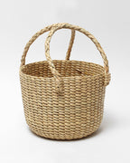 Seagrass Round Basket for Fruits, Gifts, and Everyday Home Organization
