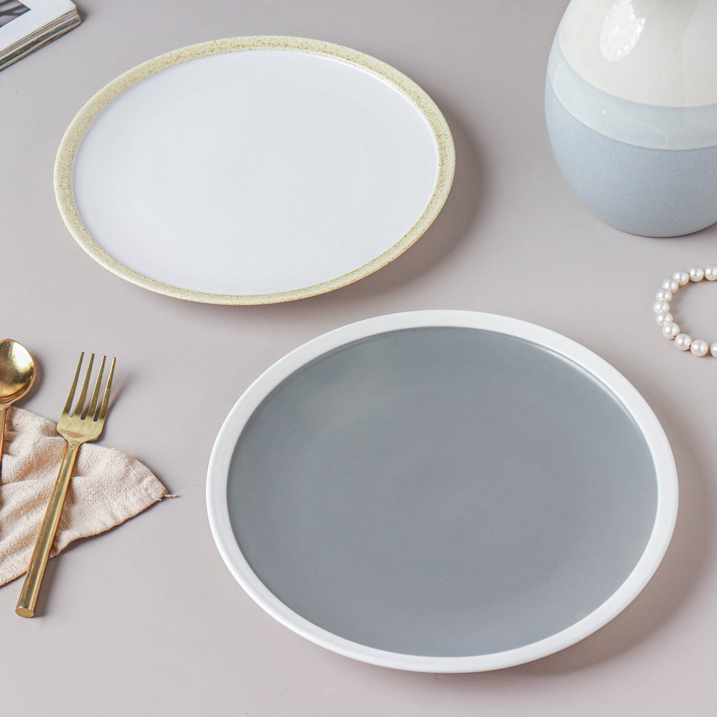 Ceramic Round Dinner Plate Nestasia