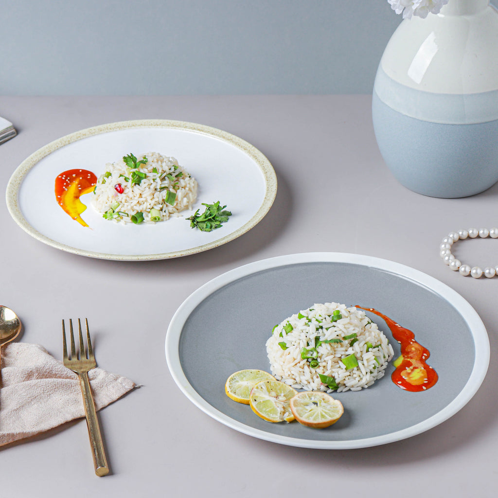 Ceramic Round Dinner Plate Nestasia